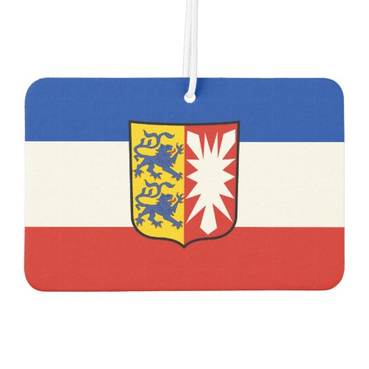 フラッグシュレスウィヒ – ホルシュタイン カーエアーフレッシュナー (裏面)