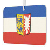 フラッグシュレスウィヒ – ホルシュタイン カーエアーフレッシュナー (左)