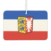 フラッグシュレスウィヒ – ホルシュタイン カーエアーフレッシュナー (正面)