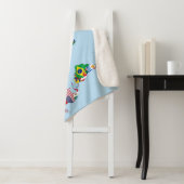 フラッグスシェルパ毛布の世界地図 シェルパブランケット (インサイチュ)