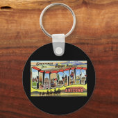 フラッグスタッフからの挨拶 キーホルダー (正面)