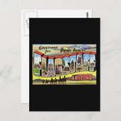 フラッグスタッフからの挨拶 ポストカード (正面/裏面)