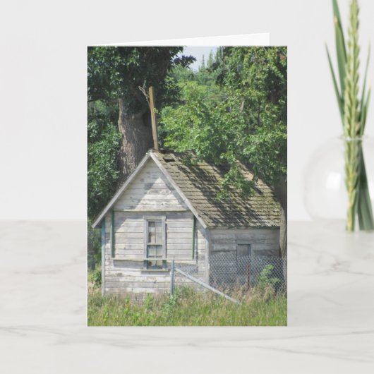 「フラッグスタッフシャック」誕生日カード カード (正面)