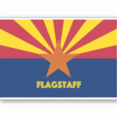 フラッグスタッフ国旗 シール (正面)