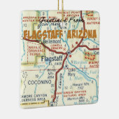 フラッグスタッフ・アリゾナからの挨拶 セラミックオーナメント (右)