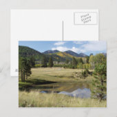 フラッグスタッフ ロケット メドウ ポストカード (正面/裏面)