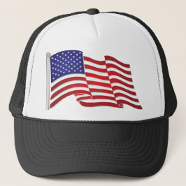 フラッグスターとストライプを飛ばす キャップ