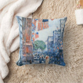 フラッグスフィフスアベニューバイチルドハサムヴィンテージアート クッション (ブランケット)