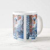 フラッグスフィフスアベニューバイチルドハサムヴィンテージアート ジャンボコーヒーマグカップ (正面右)