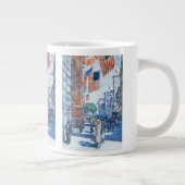 フラッグスフィフスアベニューバイチルドハサムヴィンテージアート ジャンボコーヒーマグカップ (右)