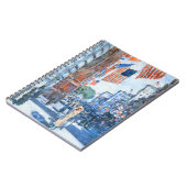 フラッグスフィフスアベニューバイチルドハサムヴィンテージアート ノートブック (左側)