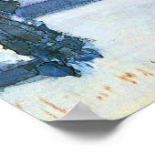 フラッグスフィフスアベニューバイチルドハサムヴィンテージアート ポスター (角)