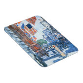 フラッグスフィフスアベニューバイチルドハサムヴィンテージアート マグネット (右側)