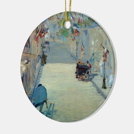 フラッグズマネとルーモスニアフランスのフランスアート セラミックオーナメント (左)