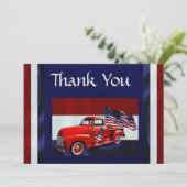 フラッグトラック&イーグル退役軍人 サンキューカード (スタンド正面)