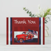 フラッグトラック&イーグル退役軍人 サンキューカード (スタンド正面)