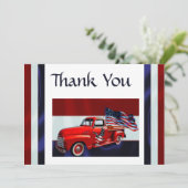 フラッグトラック&イーグル退役軍人 サンキューカード (スタンド正面)