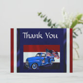 フラッグトラック&イーグル退役軍人 サンキューカード (スタンド正面)