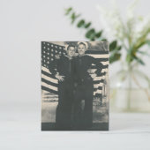 フラッグハガキ2人前 ポストカード (スタンド正面)