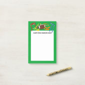 フラッグフットボール コーチ プレーヤー オーダーメイド ポストイット (デスク上)