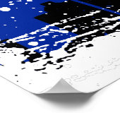 フラッグフランスのリベルテエガリテフラテルニテエッフェル ポスター (角)