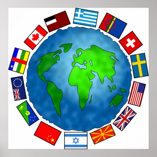 フラッグプラネット ポスター (正面)