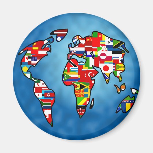 フラッグプラネット マグネット (正面)