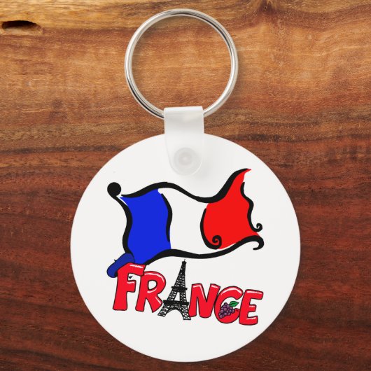 フラッグプロダクツのあるフランス キーホルダー (正面)
