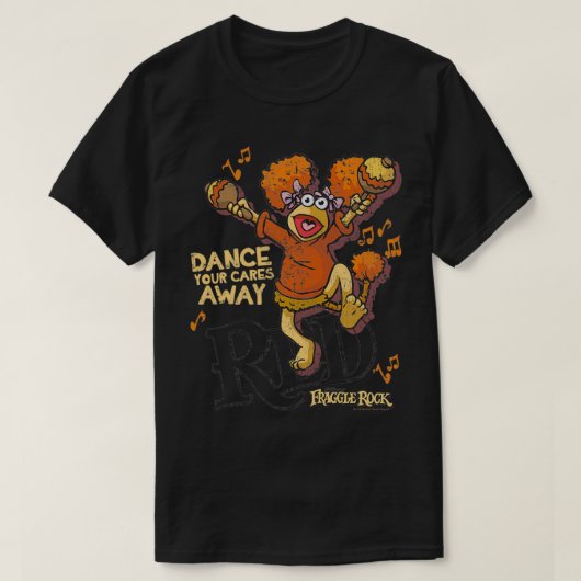 フラッグルロックダンスプルオーバー Tシャツ (デザイン正面)