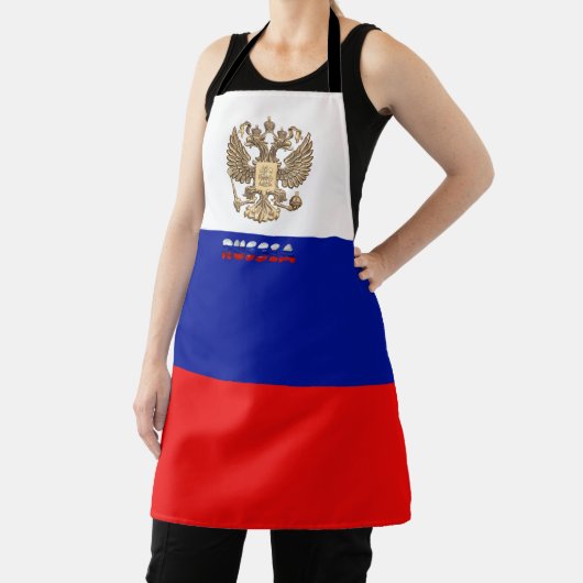 フラッグロシアのコートの腕 エプロン (インサイチュ)