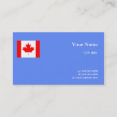 フラッグ国際的業 名刺 (裏面)