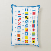 フラッグ海航海の信号アクセント枕 アクセントクッション (裏面(縦))