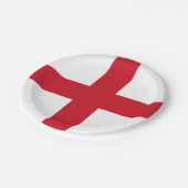 フラッグ·オブ·イングランド紙プレート ペーパープレート (アングル)