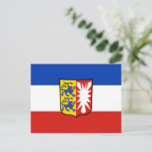 フラッグ・シュレスウィヒ・ホルシュタイン葉書 ポストカード (スタンド正面)