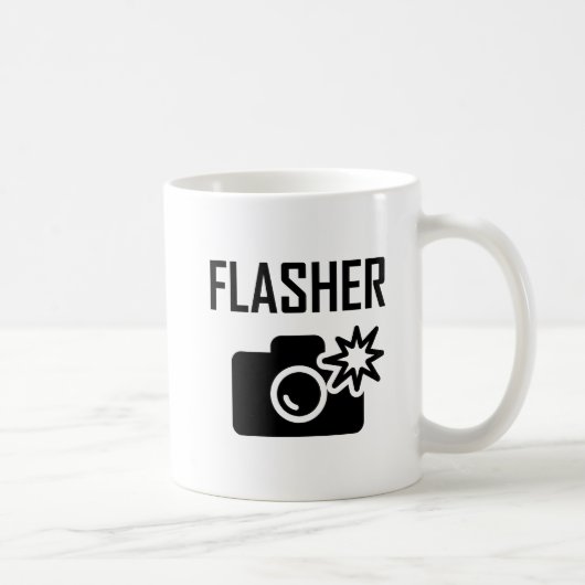 フラッシャー面白マグカップ コーヒーマグカップ (右)