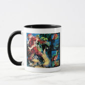 フラッシュおよび緑のランタンパネル マグカップ (左)