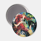 フラッシュおよび緑のランタンパネル マグネット (正面/裏面)