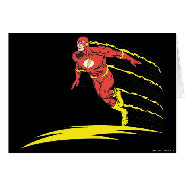 フラッシュの飛躍離れ (正面横)