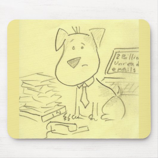 フラッシュはデスクアクセサリできません: マウスパッド (正面)