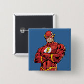 フラッシュアームが交差した 缶バッジ (正面&裏面)