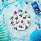 フラッシュカラフルカメラ紙プレート ペーパープレート (パーティー)