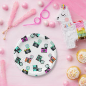 フラッシュカラフルカメラ紙プレート ペーパープレート (パーティー)