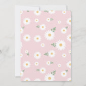 フラッシュデイジー 50歳の誕生日招待状 招待状 (裏面)