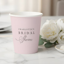 フラッシュピンクのパーソナライズド ブライダルシャワー