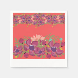 フラッシュフルーツナプキン スタンダードカクテルナプキン