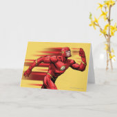 フラッシュランニング カード (黄色い花)