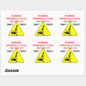 フラッシュ保護ステッカー スクエアシール (シート)