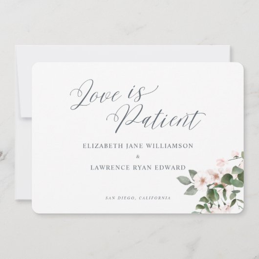 フラッシュ新しい日付トイレ紙転がフローラ写真 セーブザデート (裏面)