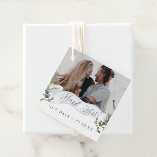 フラッシュ新しい日付トイレ紙転がフローラ写真 フェイバータグ (インサイチュ)