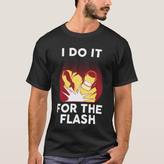 フラッシュ溶接のため Tシャツ (正面)